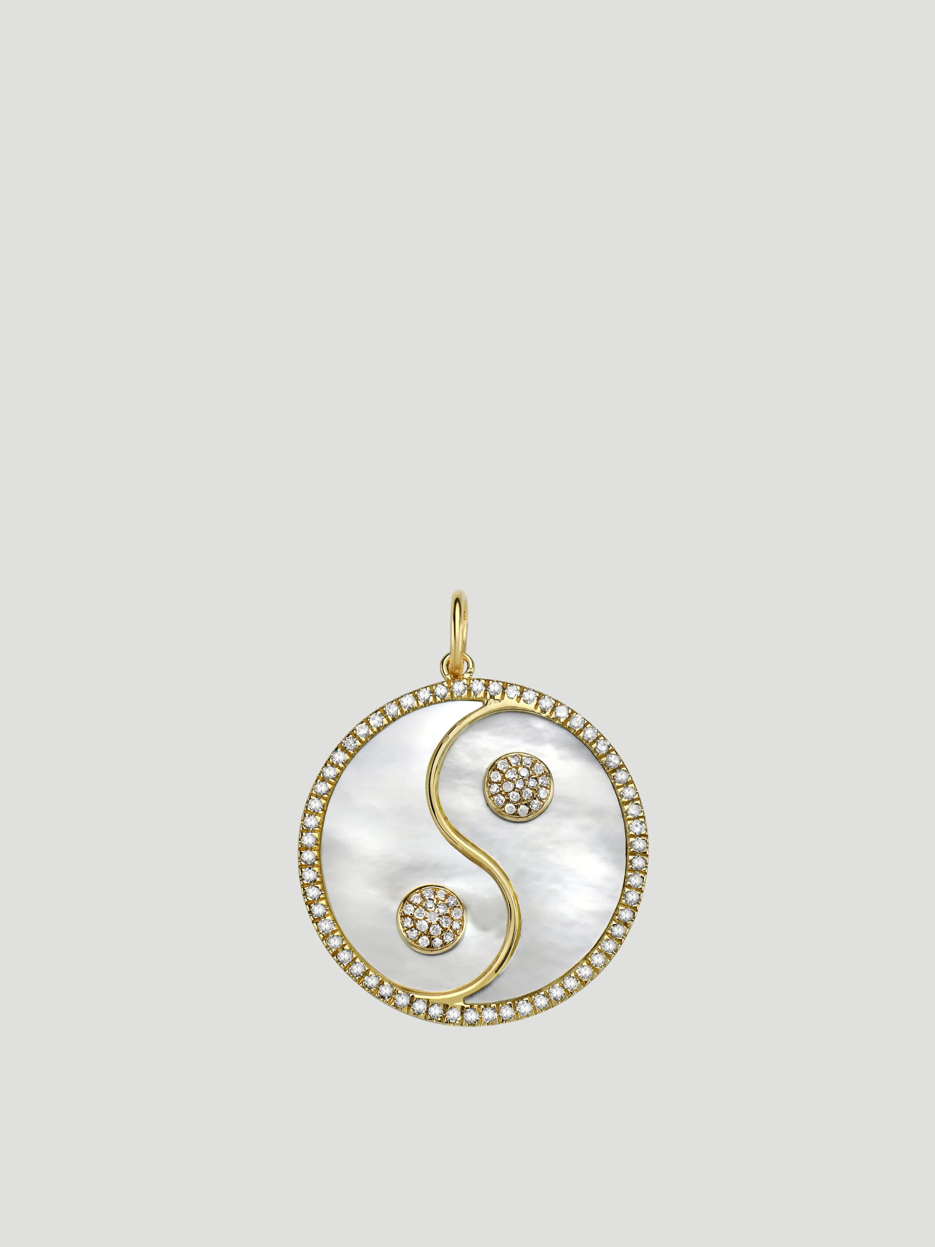 Harmony Mother of Pearl Yin Yang Medallion