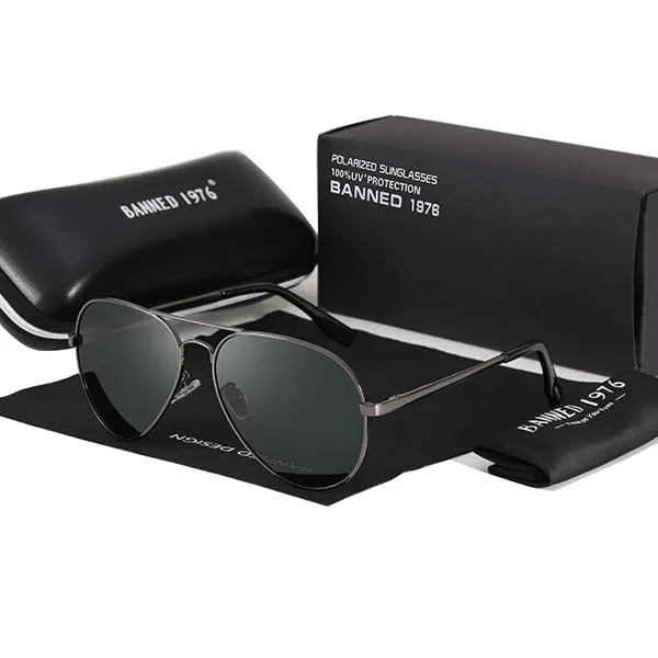 HD Polarized designer brand women men vintage classic sunglasses