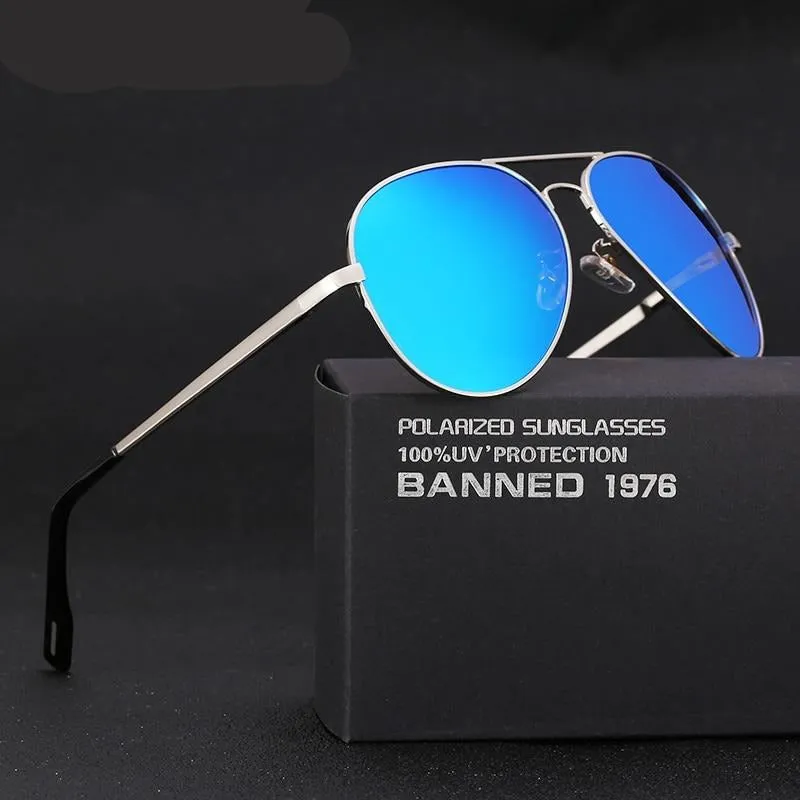 HD Polarized designer brand women men vintage classic sunglasses