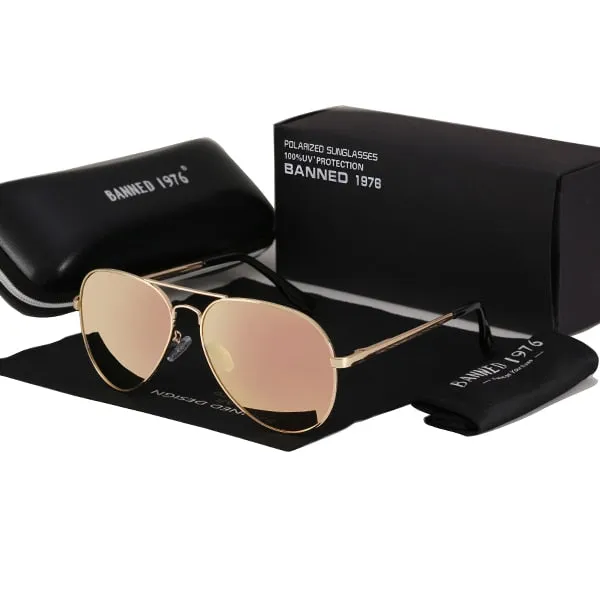 HD Polarized designer brand women men vintage classic sunglasses