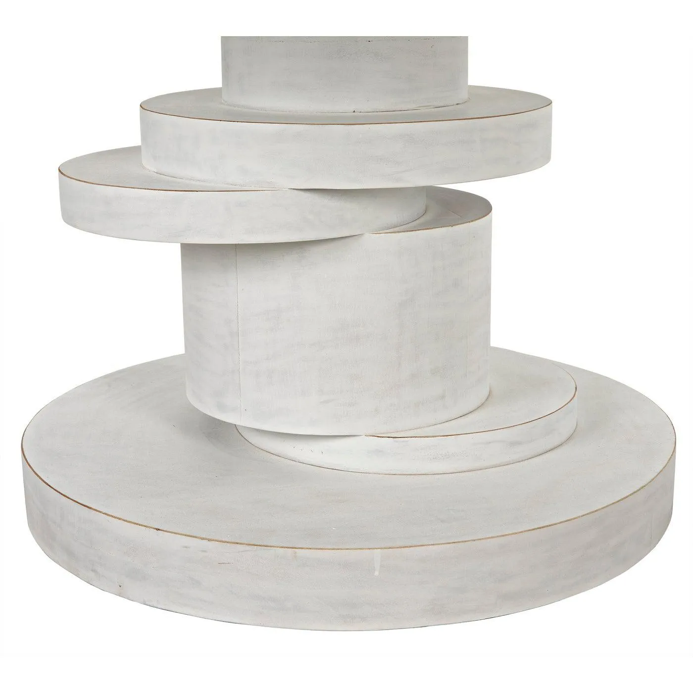 Hugo Dining Table 60",  White Wash
