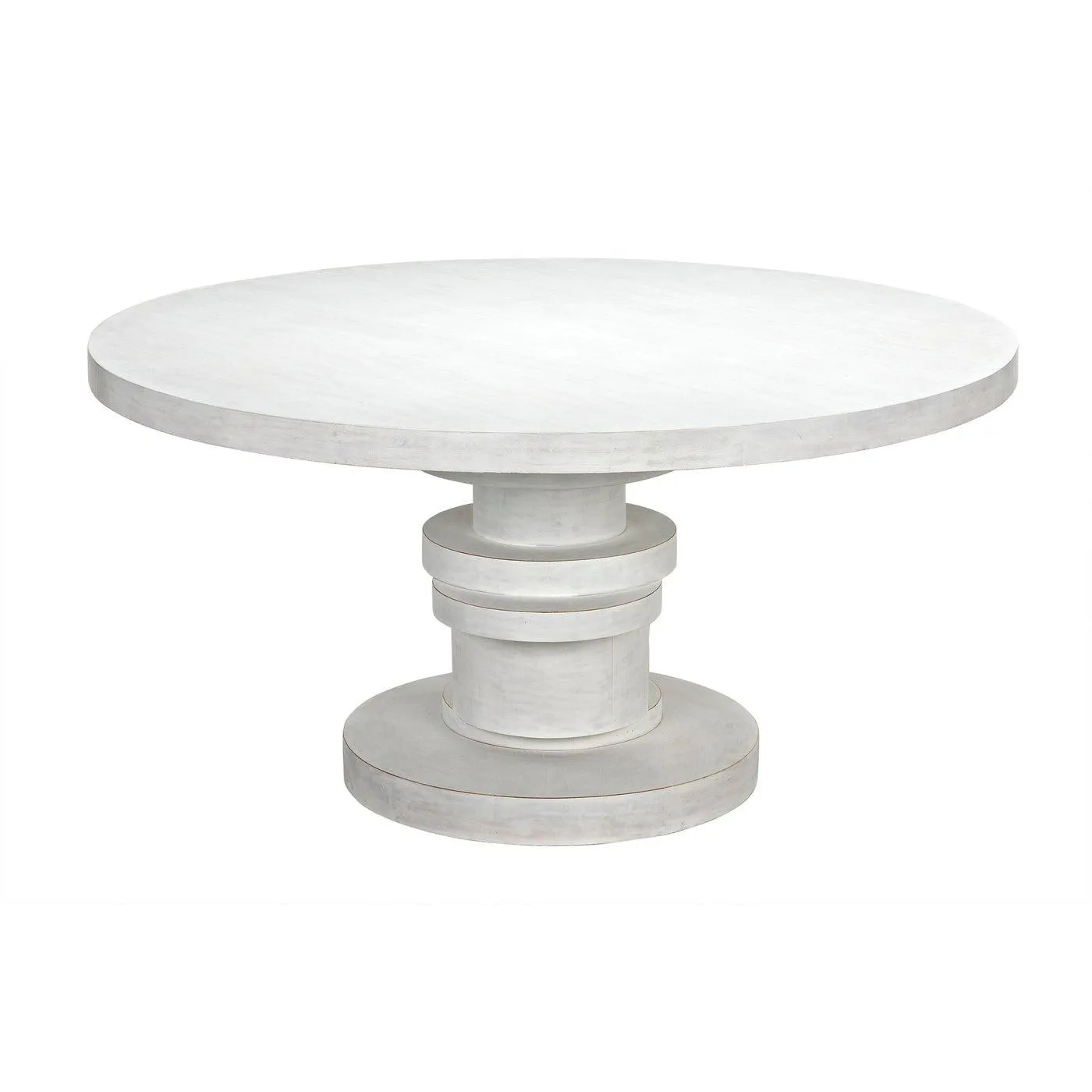 Hugo Dining Table 60",  White Wash