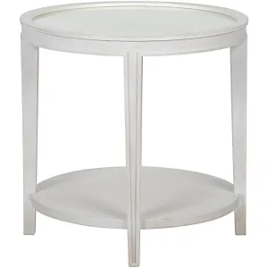 Imperial Side Table, White Wash