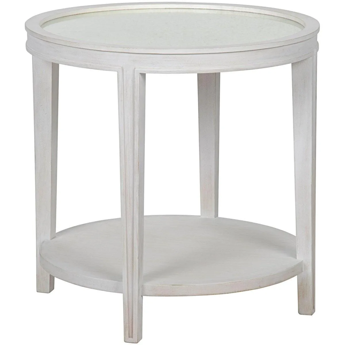 Imperial Side Table, White Wash