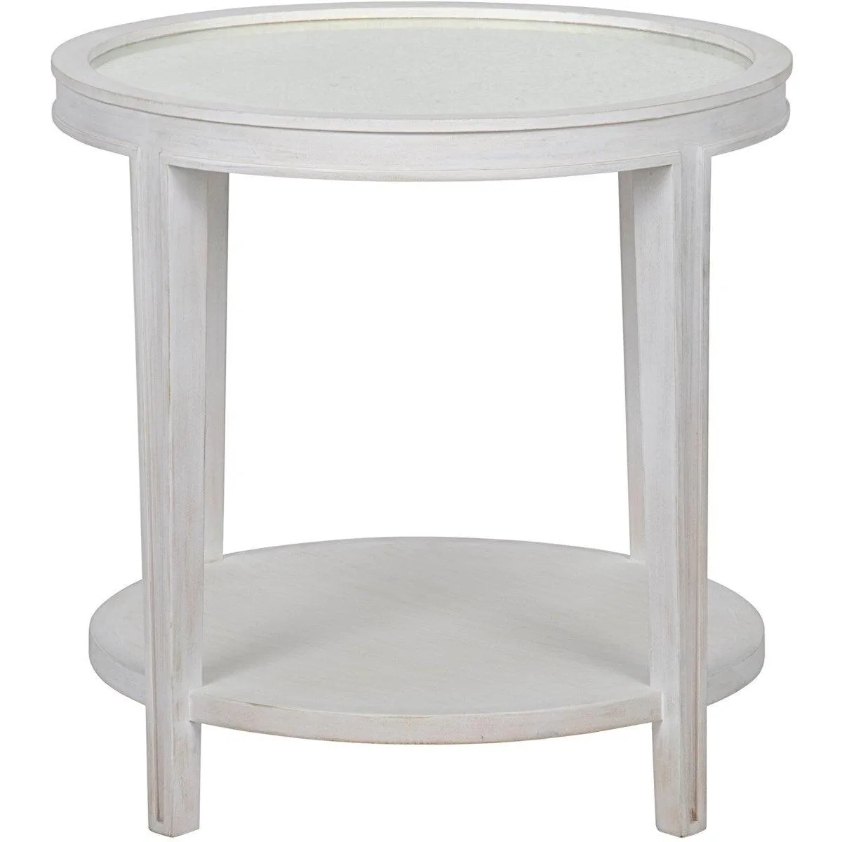 Imperial Side Table, White Wash