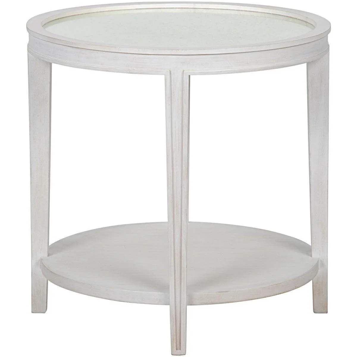 Imperial Side Table, White Wash