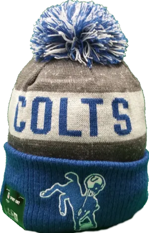 Indianapolis Colts Vintage 2016-2017 Sideline Knit Pom Toque