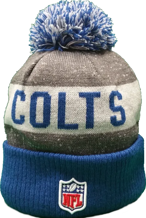 Indianapolis Colts Vintage 2016-2017 Sideline Knit Pom Toque