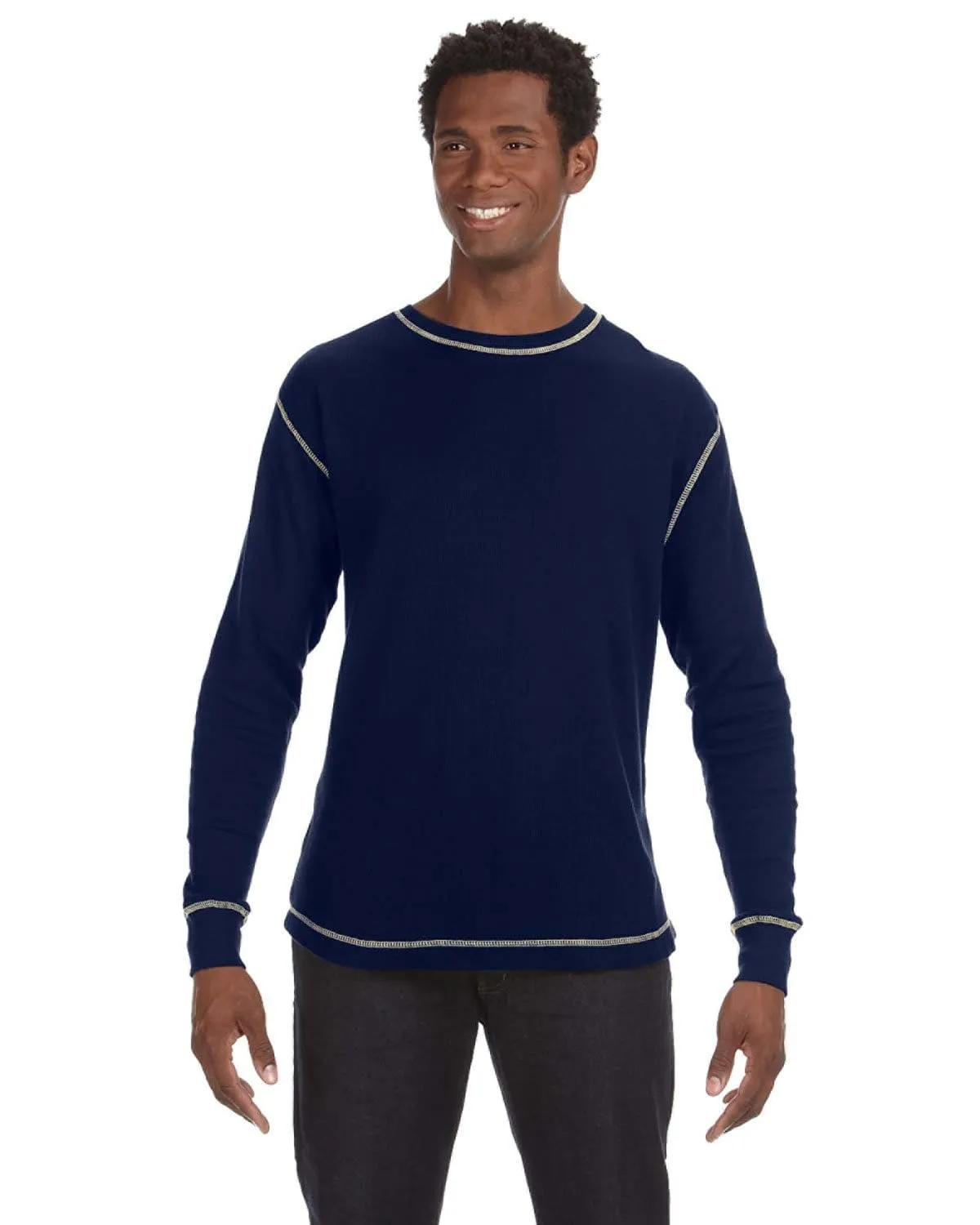 J America Vintage Long Sleeve Thermal T-Shirt