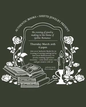 Jewelry Workshop Ticket 3/20