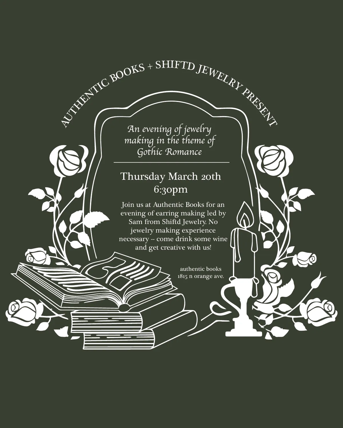 Jewelry Workshop Ticket 3/20