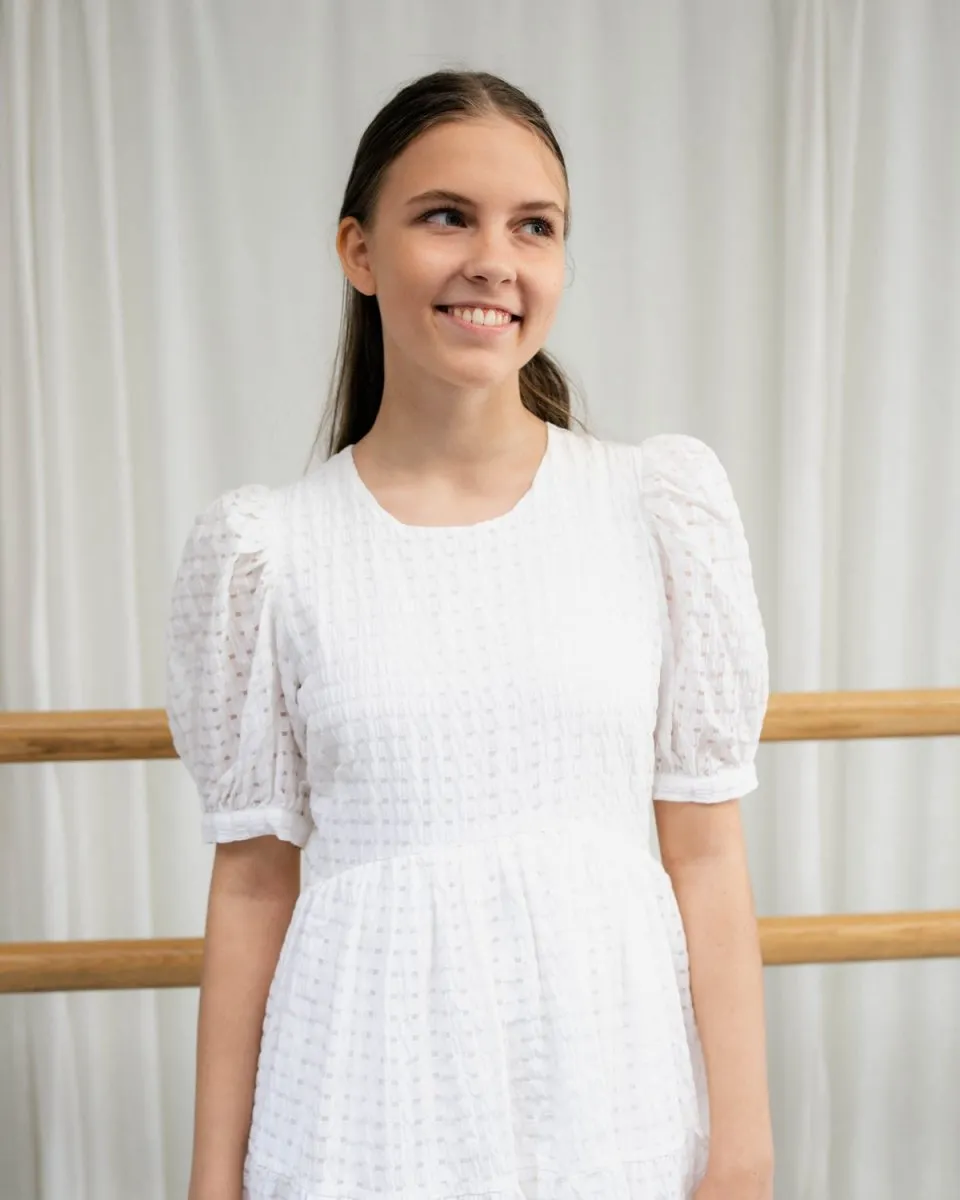 Kaja Dress - White