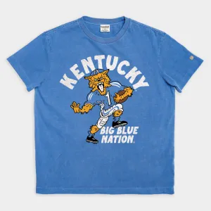 Kentucky Football Big Blue Nation Vintage Heavyweight Tee