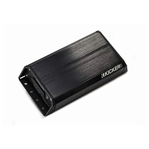 KICKER 46HDR982 5-1/4" Coaxial Speakers and 2-Channel Amplifier for Select 1998-2013 Harley-Davidson Motorcycles