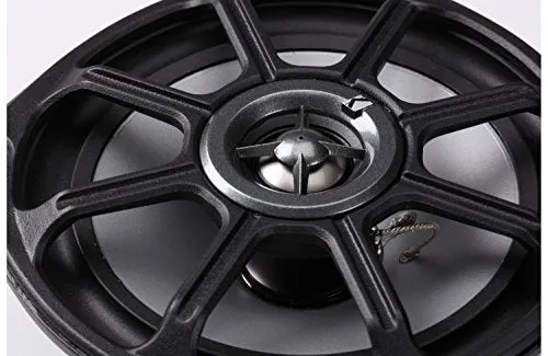 KICKER 46HDR982 5-1/4" Coaxial Speakers and 2-Channel Amplifier for Select 1998-2013 Harley-Davidson Motorcycles