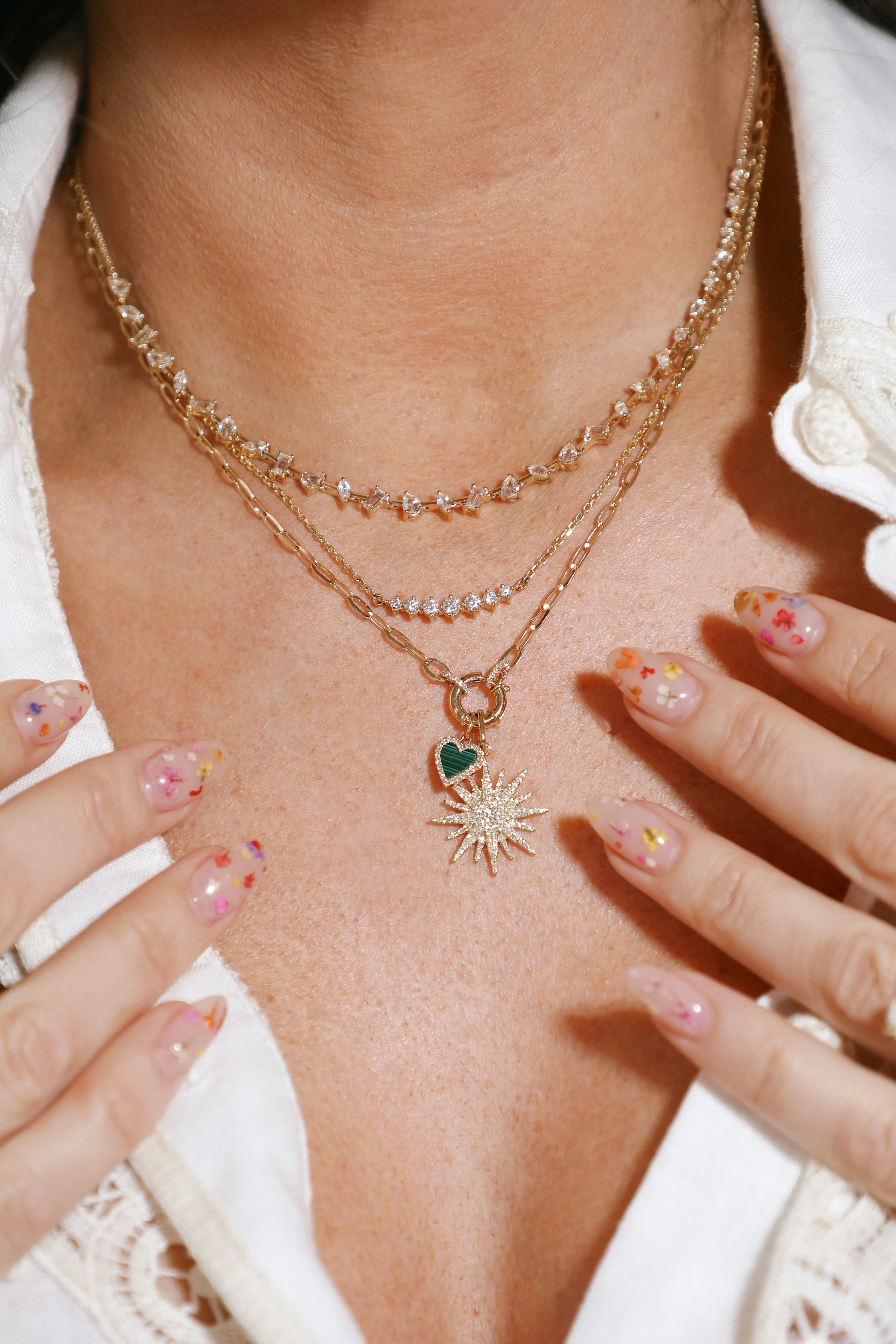 La Princesse Grande - Round Diamond Necklace