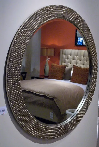 Lancelot Mirror - Silver Leaf - Howard Elliott