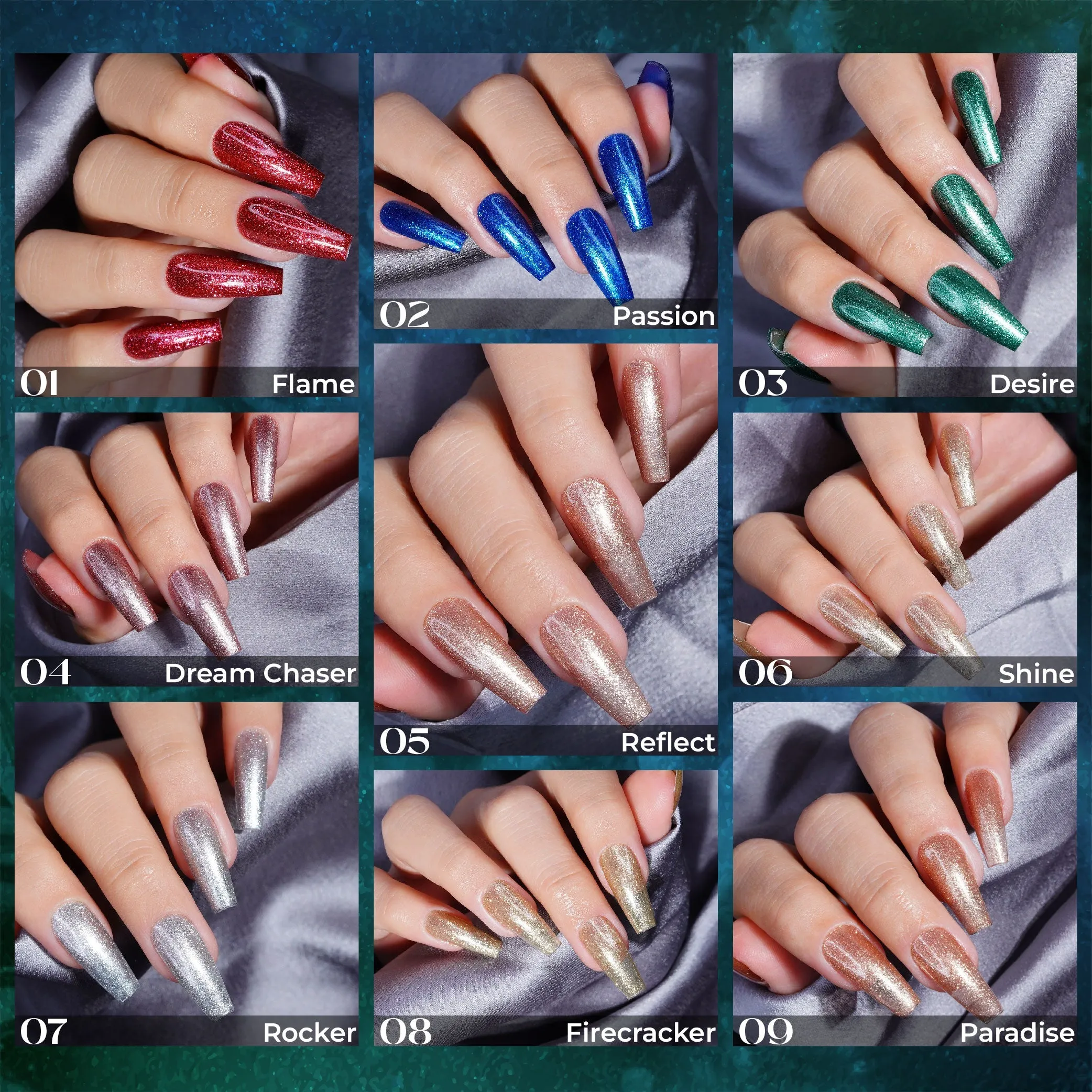 LDS 02 Passion - Gel Polish 0.5 oz - Platinum Collection