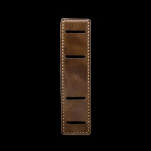 Leather Bund Pad, Newman Style Military 102