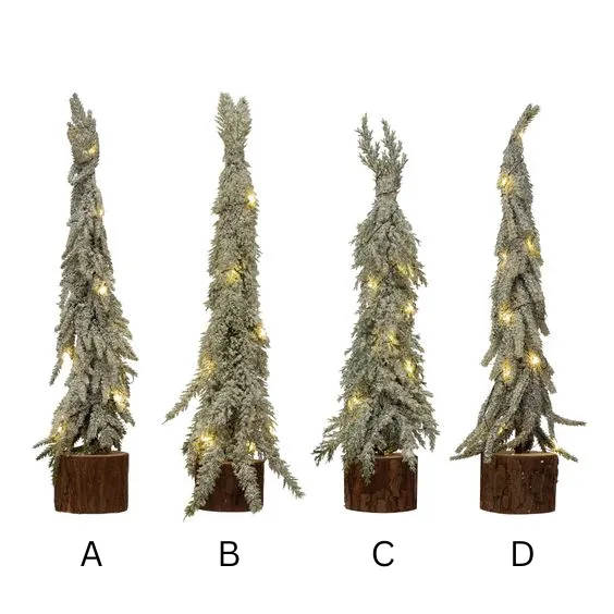 Light Up Faux Fir Trees (4 styles to Choose From!)