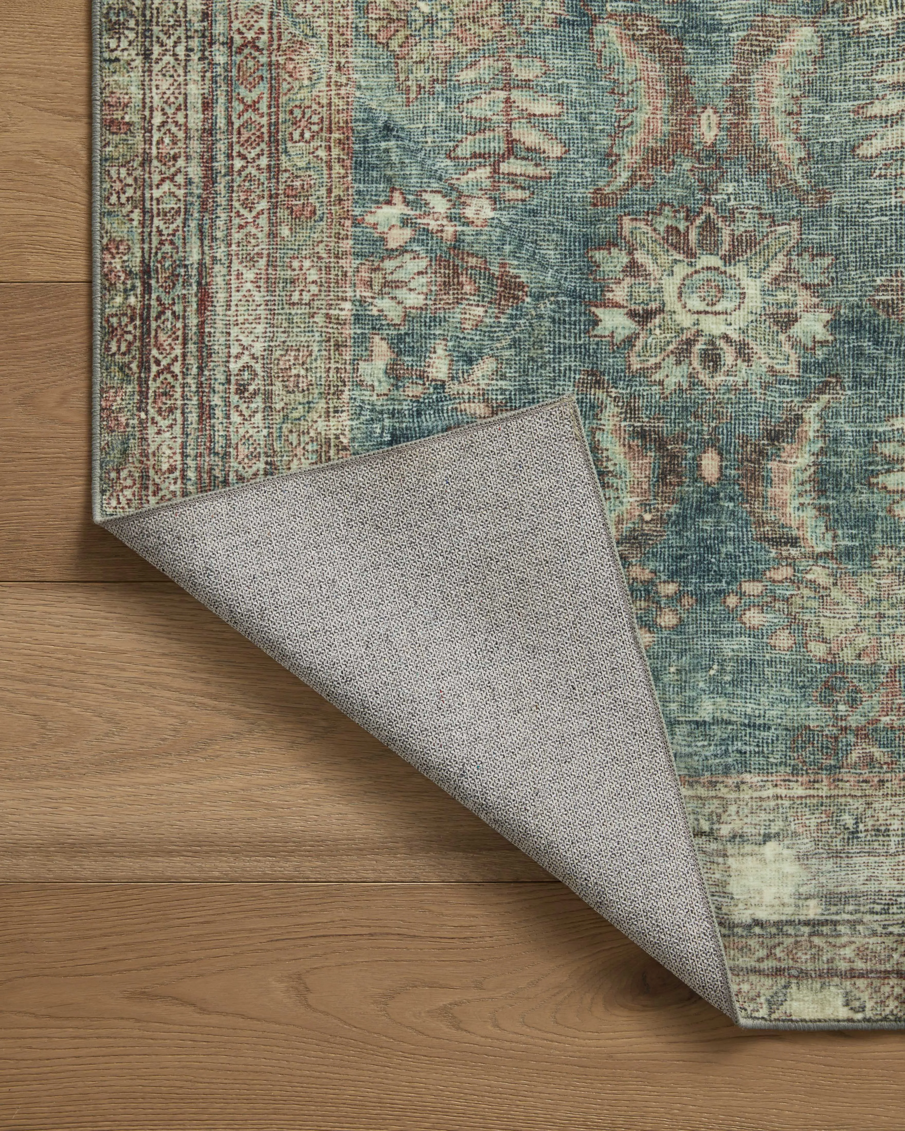 Loloi Banks Rug Collection - Ocean / Spice - Magnolia Home by Joanna Gaines