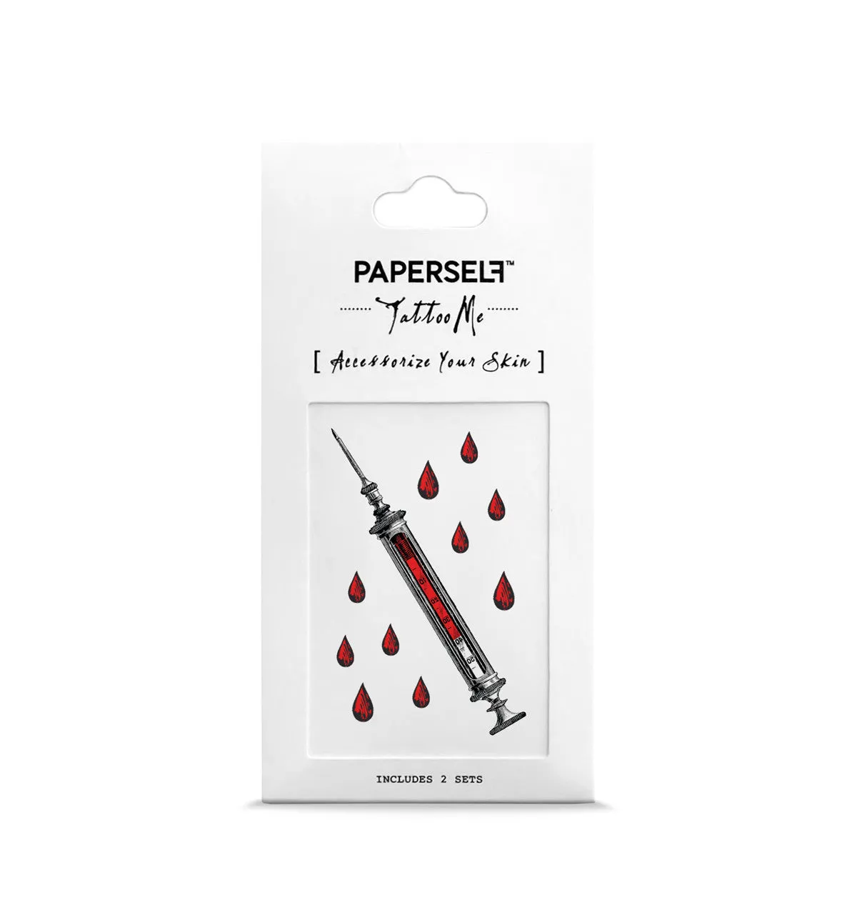 Love Injection Temporary Tattoo