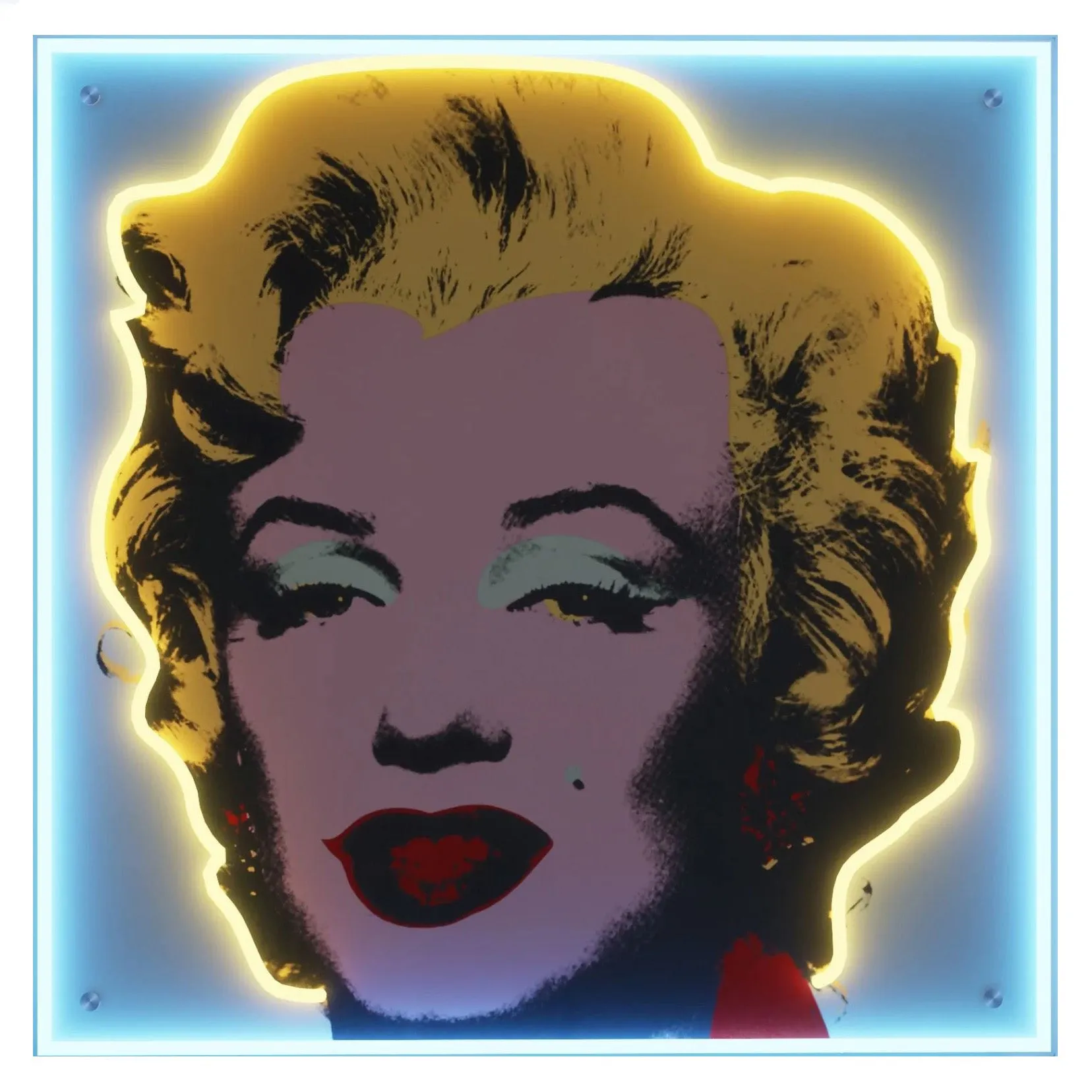 Marilyn Neon Sign by Andy Warhol
