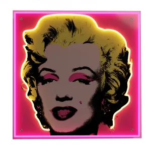 Marilyn Neon Sign by Andy Warhol