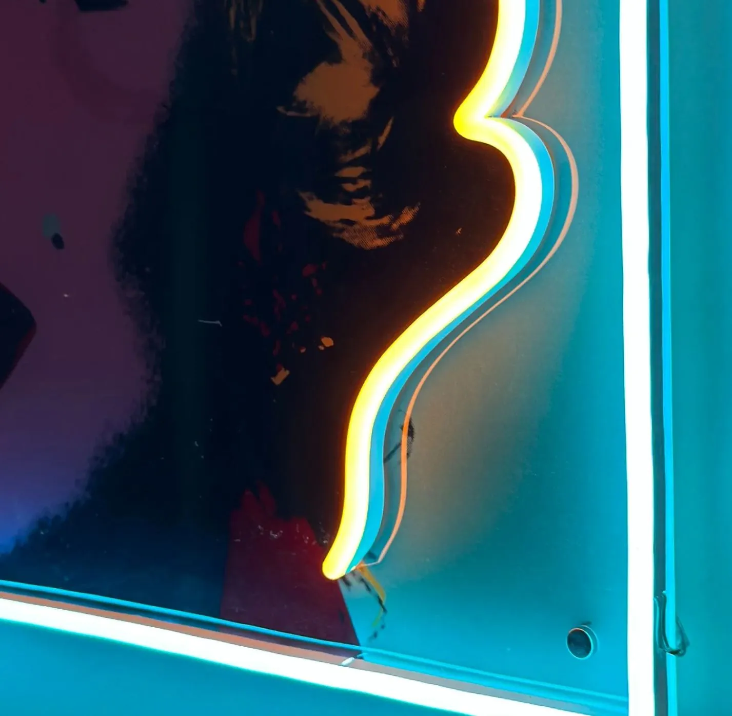 Marilyn Neon Sign by Andy Warhol