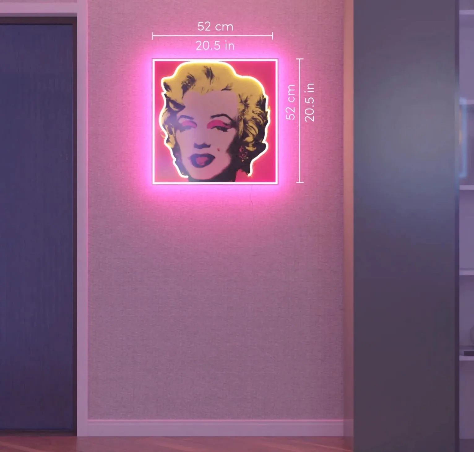 Marilyn Neon Sign by Andy Warhol