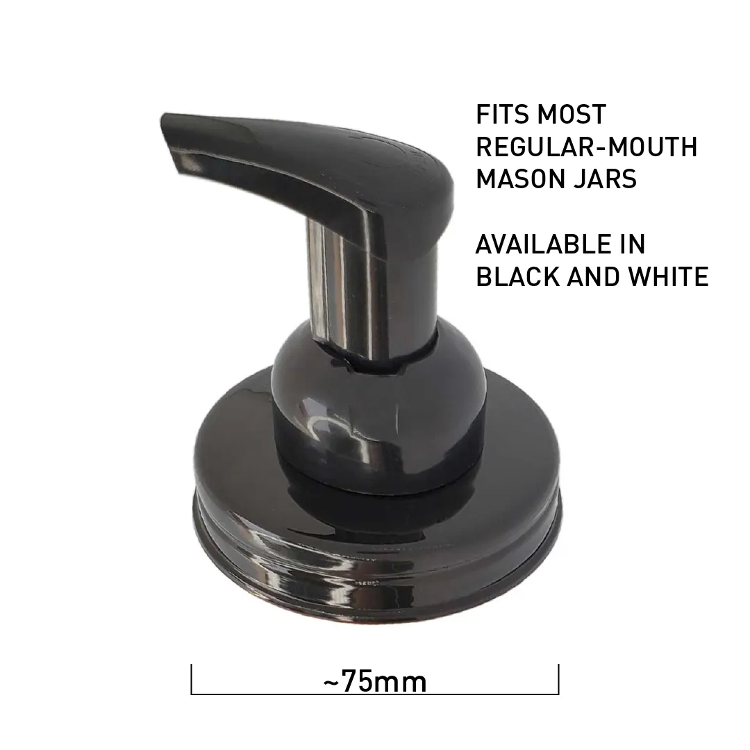 Mason Jar Foaming Hand Soap Dispenser Lid