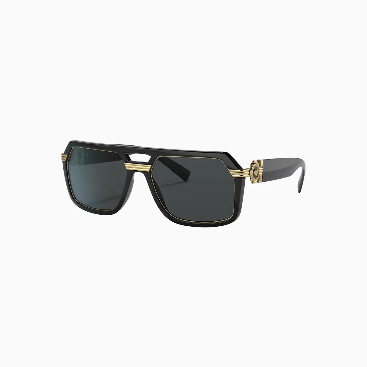 Men's Versace Vintage Icon Pilot Sunglasses