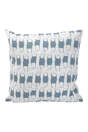 Mermaid's Purse Pillow - Grey