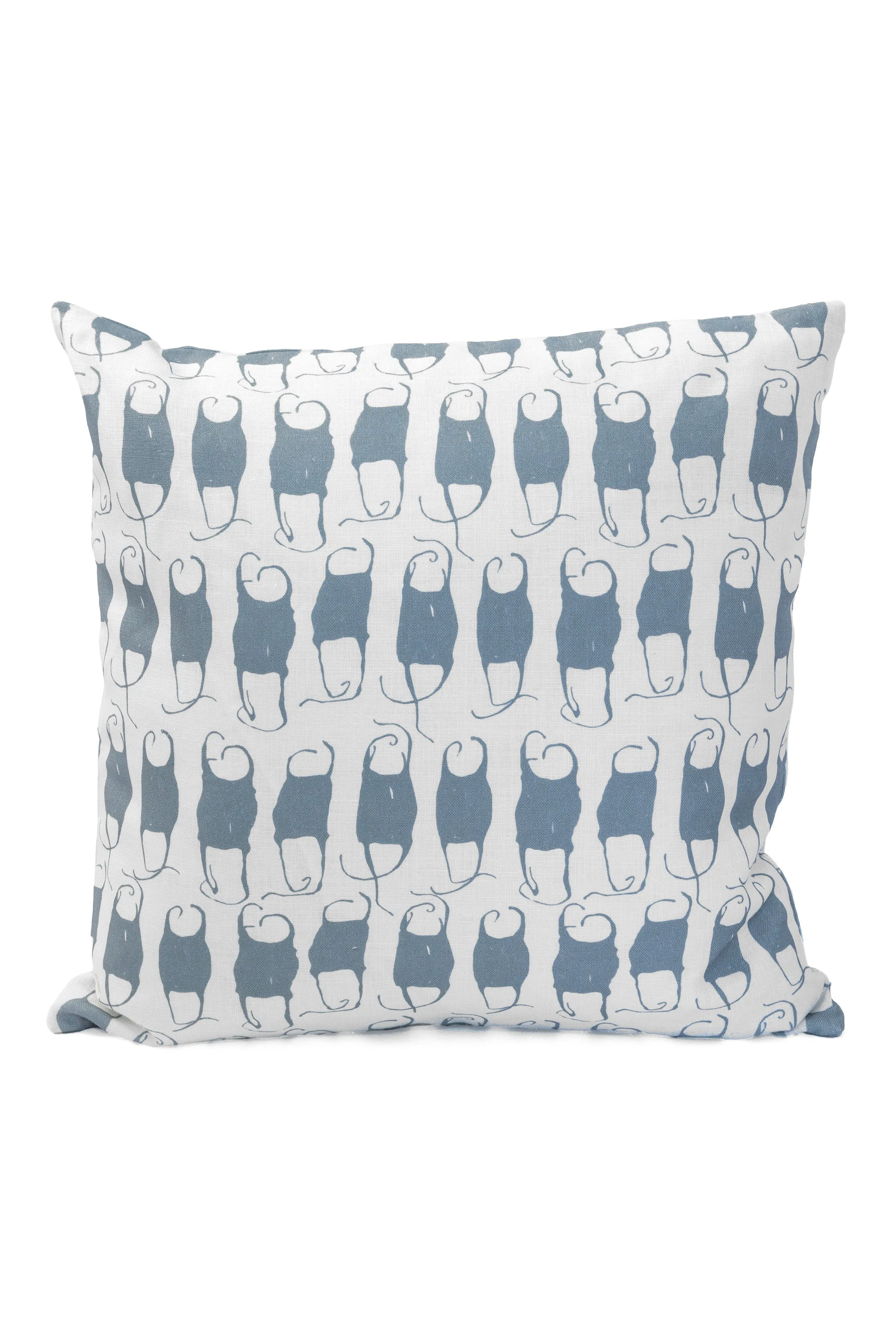 Mermaid's Purse Pillow - Grey