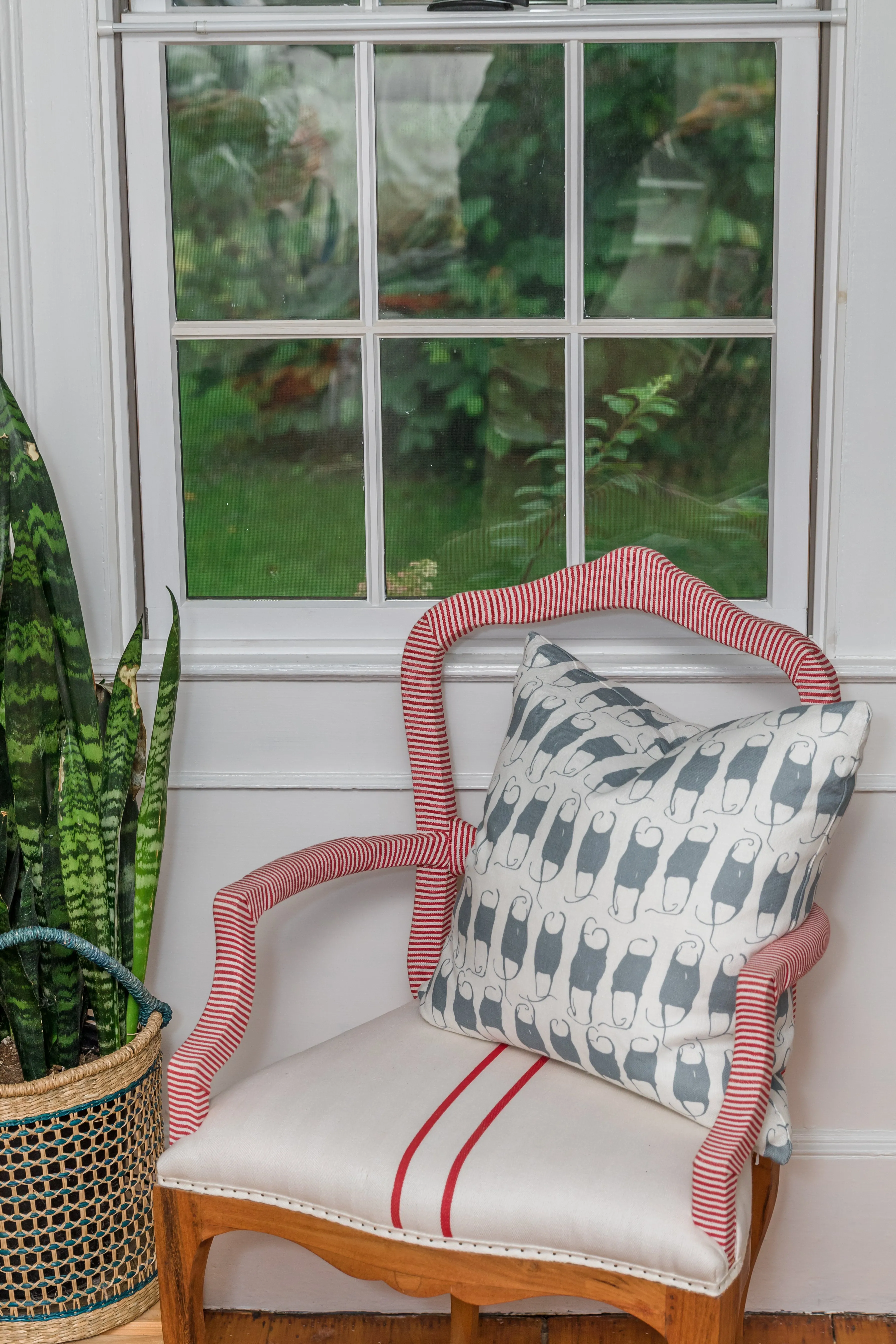 Mermaid's Purse Pillow - Grey