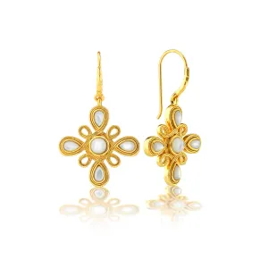 Monique Gem Dangle Earrings
