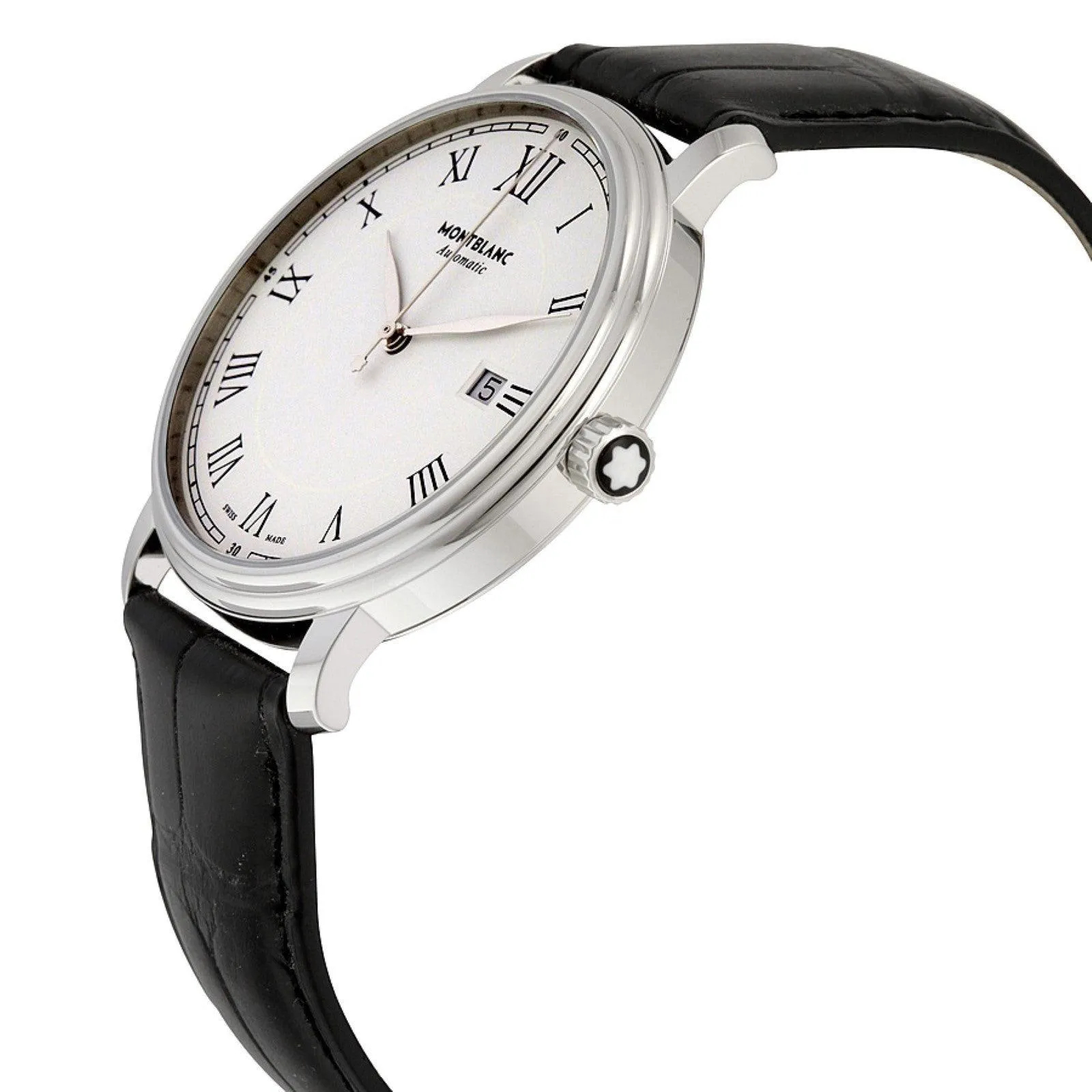 Montblanc TRADITION WATCH DATE Automatic 40mm White Automatic Steel 112609