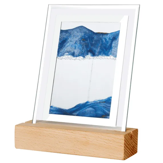 Moodscape Wooden Base LED QuickSand Picture