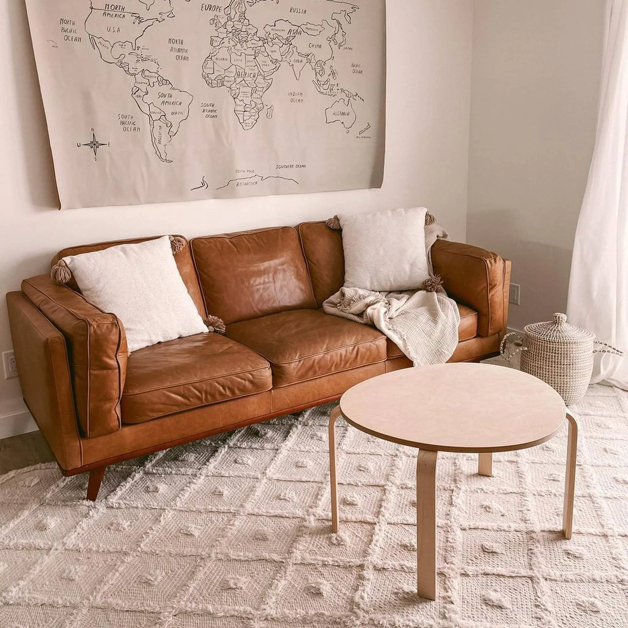 Moroccan Pom Pom Pillow - 20x20