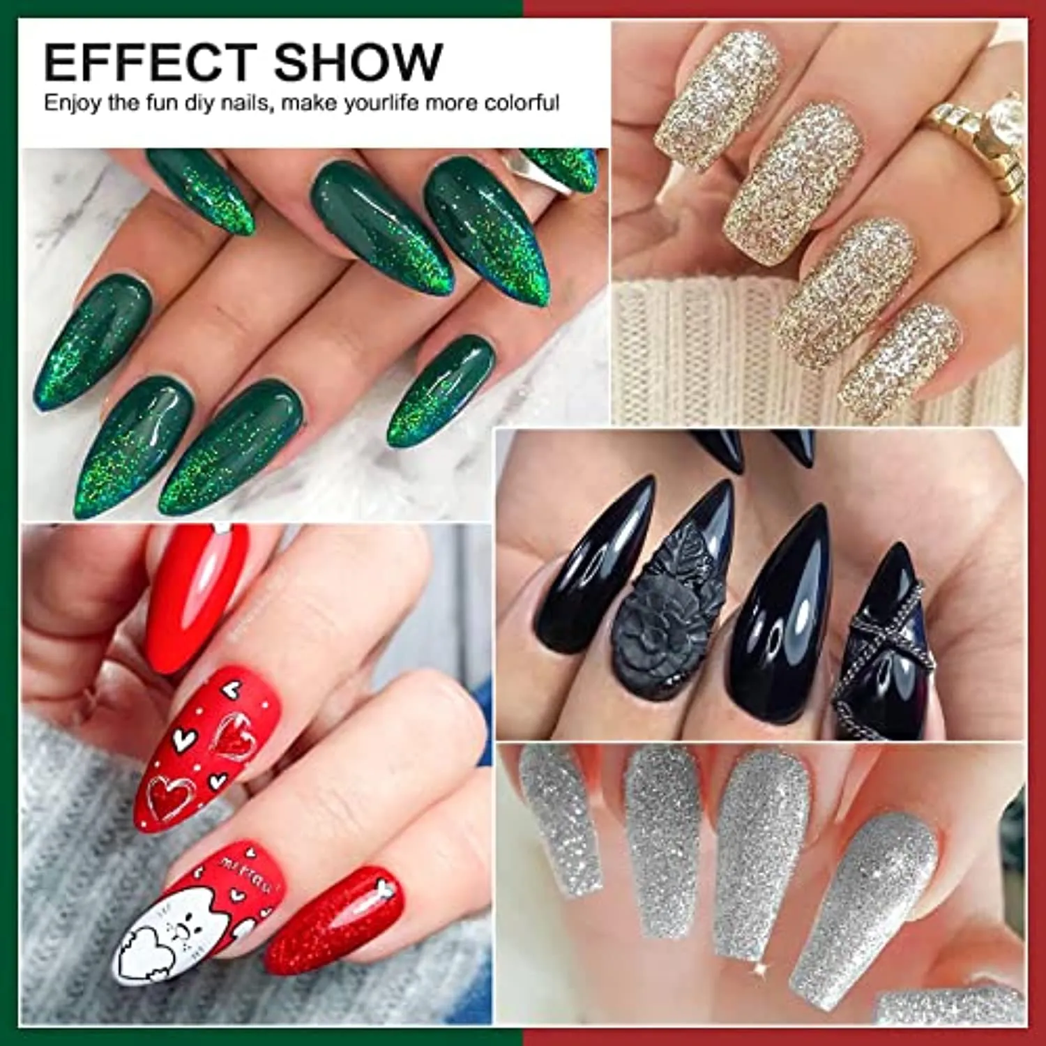Morovan Acrylic Nail Kit - 30 Colors Nails Kit Acrylic Set with Everything for Beginners Glitter Acrylic Powder Monomer Acrylic Nail Supplies Nail Extension Kit Nail Art Starter Kit