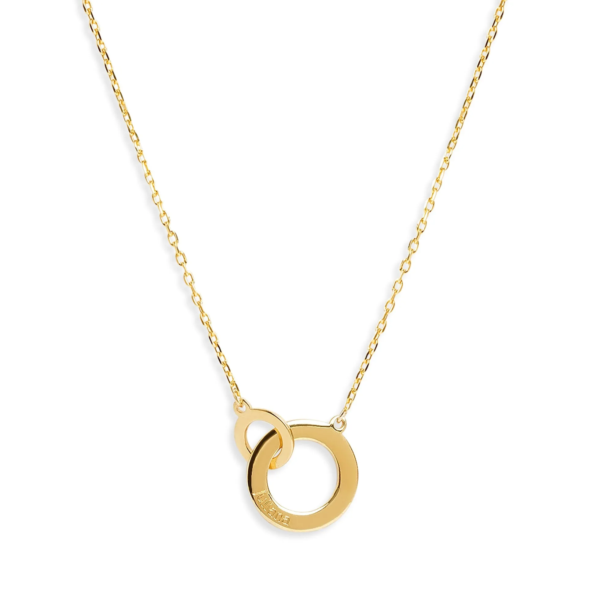 Mysha Personalized Mum and Daughter Eternal Pendant & Bracelet Set