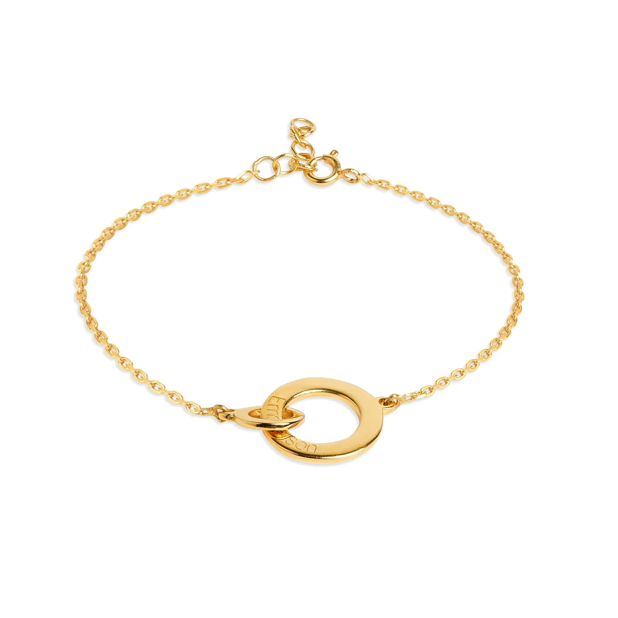 Mysha Personalized Mum and Daughter Eternal Pendant & Bracelet Set