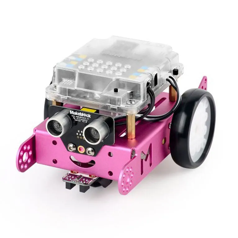 New Makeblock - Mbot V1.1-Pink(Bluetooth Version) - English Edition easy to build, entry level robot that provides infinite possibilities for children to learn STEM skills! Age 10  Retails $150 