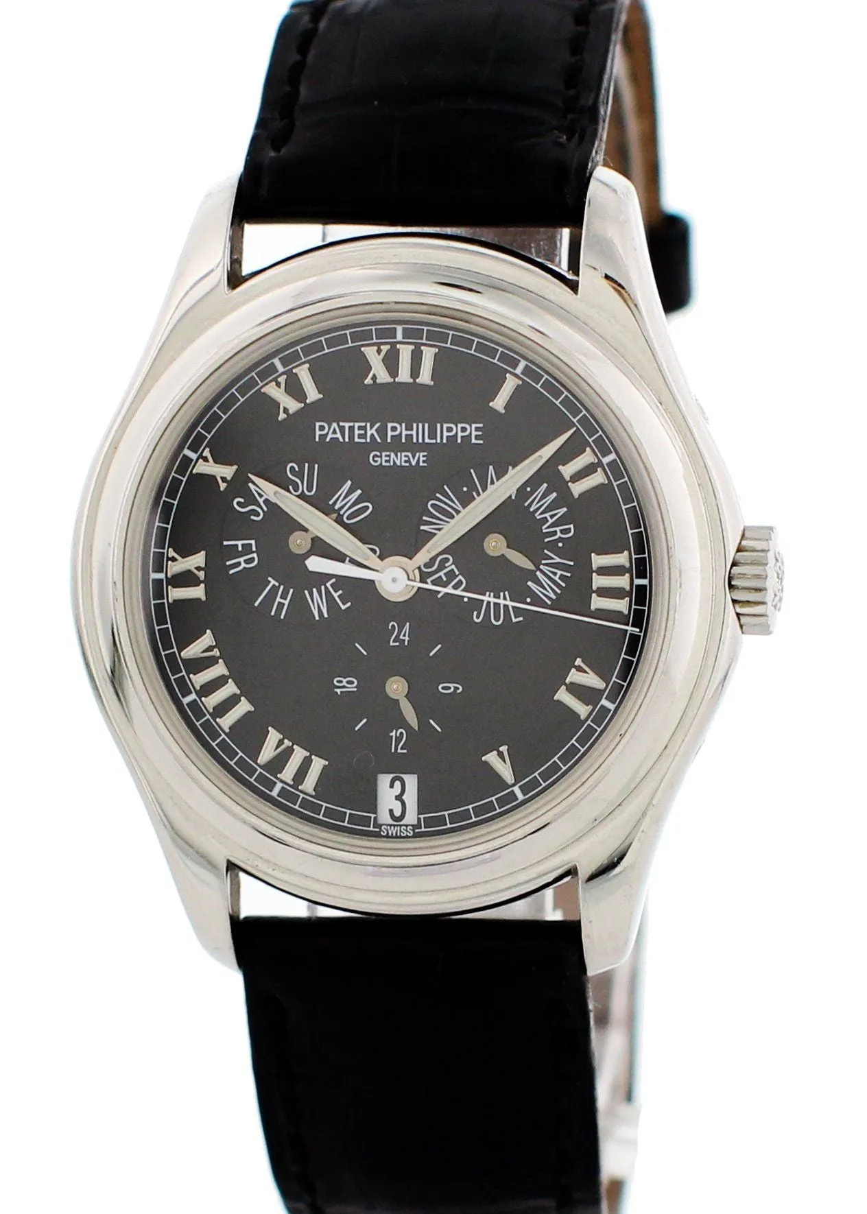 Patek Philippe Annual Calendar 5035 Platinum Mens Watch