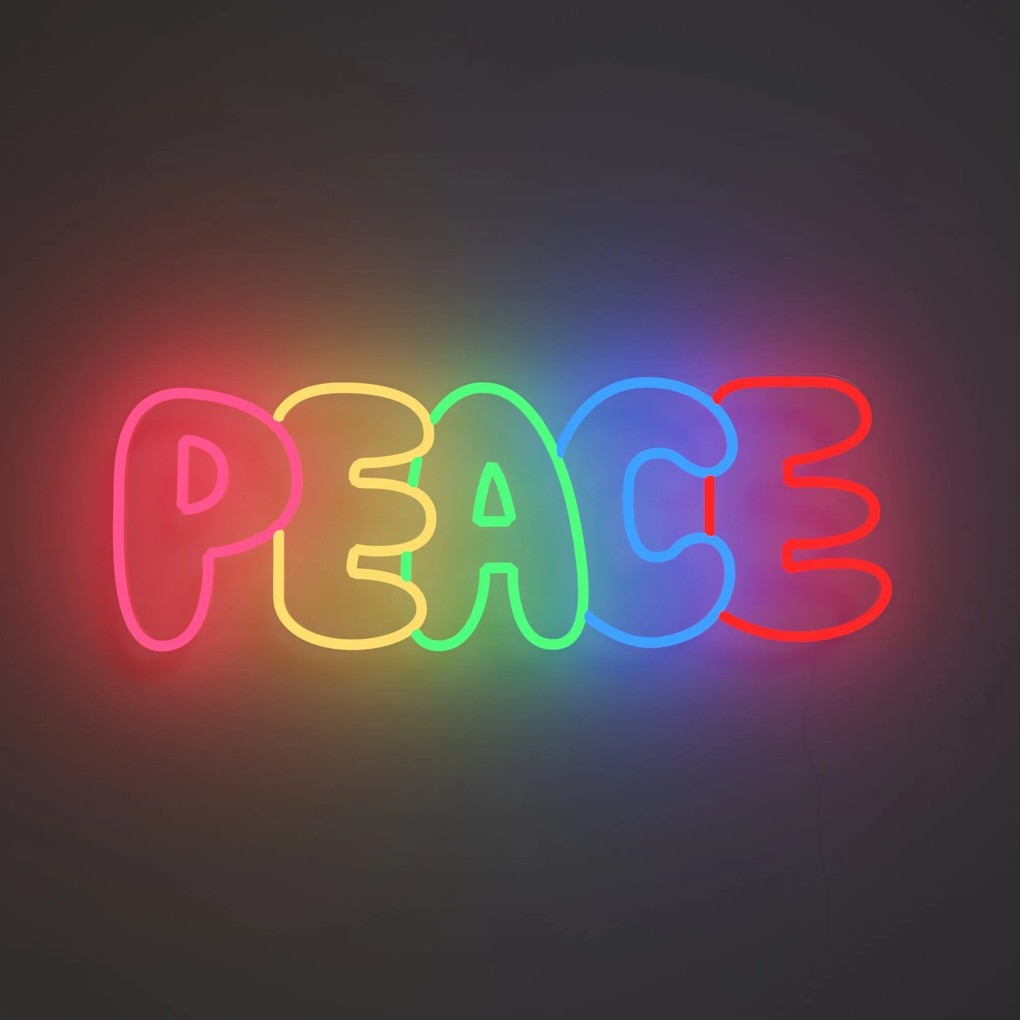 PEACE - LED neon sign