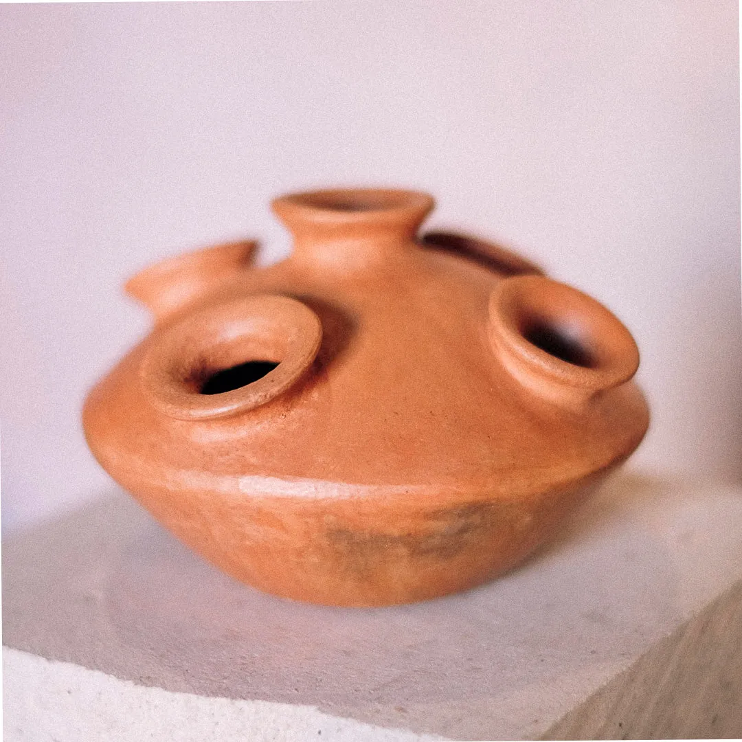 Pink Clay, Small Flower Vases