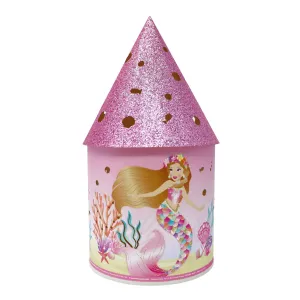 Pink Poppy  Enchanted Mermaid Lantern