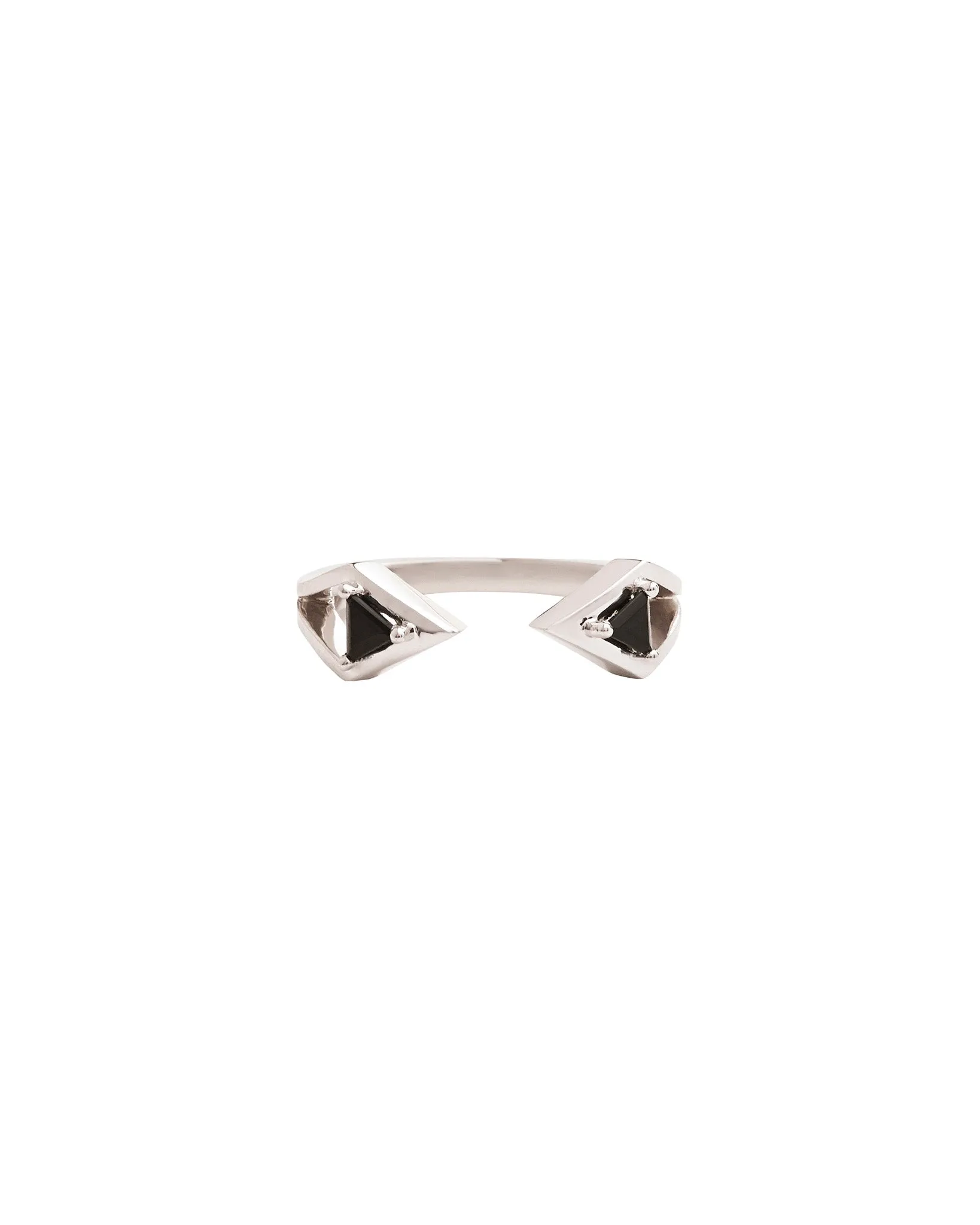Reflection Gold Wedding Bands Interlocking Ring Set in Gold Or Platinum