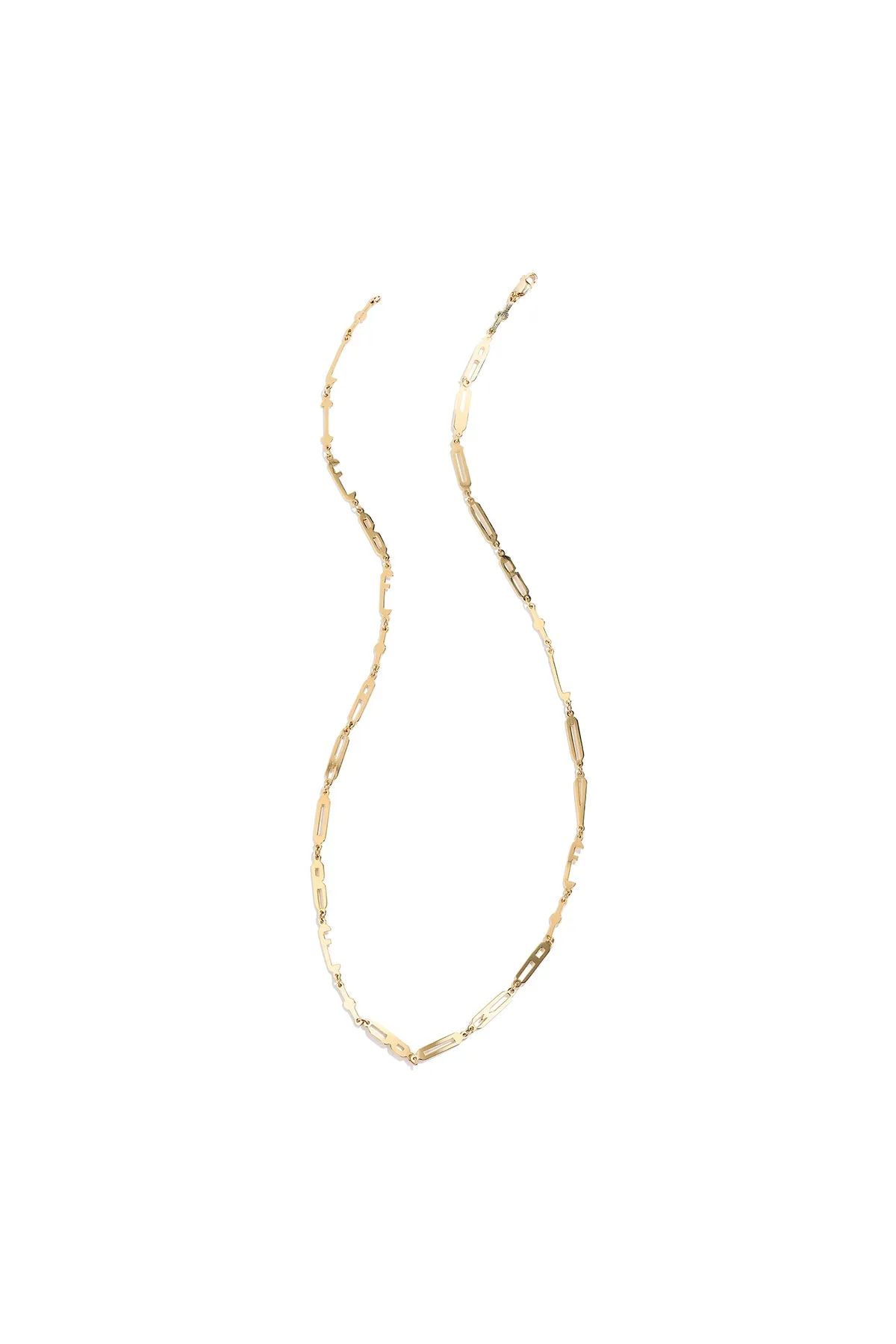 RENATO CIPULLO | 18K AMORE LETTER A CHAIN
