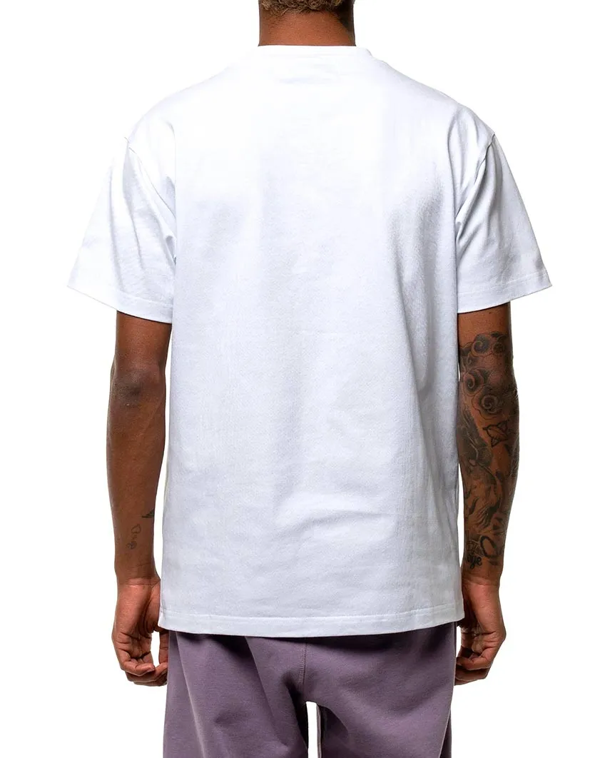 Rhek S/S Tee White Purple